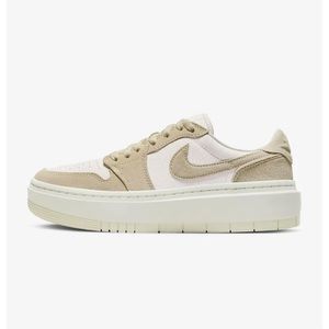 New Nike Air Jordan 1 Elevate Low in coconut milk, size 7.5